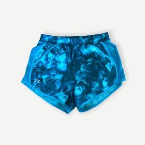 Under Armour Turquoise Tie Dye Running Shorts